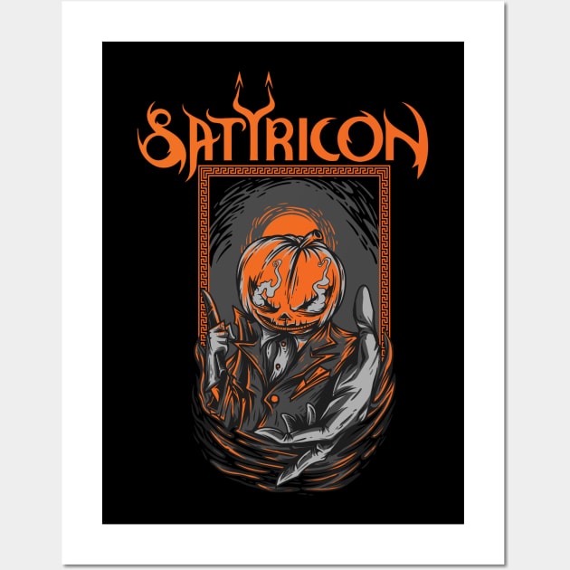 Satyricon blackmetal Wall Art by Sasaku